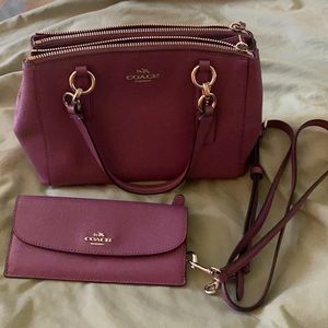Coach style purse 👜 brand new with wallet & strap
